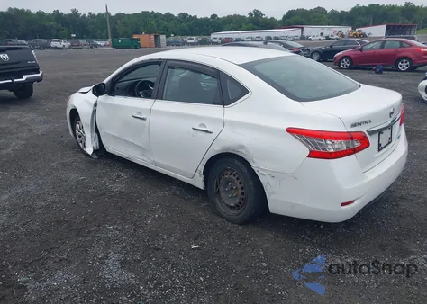 2014 Nissan Sentra S z USA, uszkodzony, nr VIN 3N1AB7AP4EY254068